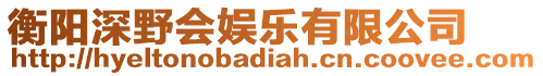 衡陽深野會娛樂有限公司