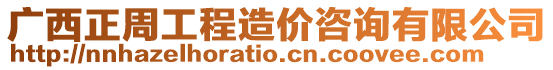 廣西正周工程造價(jià)咨詢有限公司