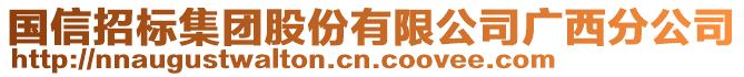 國信招標(biāo)集團股份有限公司廣西分公司