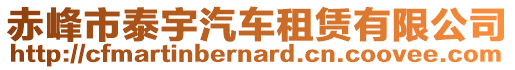 赤峰市泰宇汽車租賃有限公司