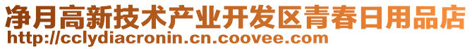 凈月高新技術(shù)產(chǎn)業(yè)開發(fā)區(qū)青春日用品店