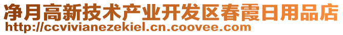 凈月高新技術(shù)產(chǎn)業(yè)開(kāi)發(fā)區(qū)春霞日用品店