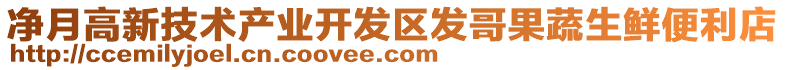 凈月高新技術(shù)產(chǎn)業(yè)開發(fā)區(qū)發(fā)哥果蔬生鮮便利店