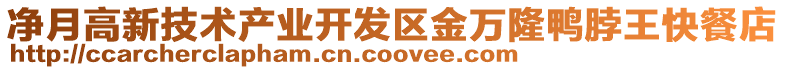 凈月高新技術(shù)產(chǎn)業(yè)開(kāi)發(fā)區(qū)金萬(wàn)隆鴨脖王快餐店