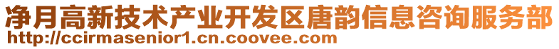 凈月高新技術(shù)產(chǎn)業(yè)開發(fā)區(qū)唐韻信息咨詢服務(wù)部