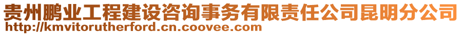 貴州鵬業(yè)工程建設(shè)咨詢事務(wù)有限責(zé)任公司昆明分公司