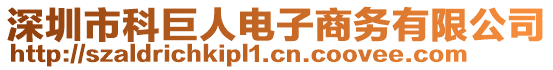 深圳市科巨人電子商務(wù)有限公司