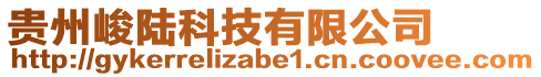貴州峻陸科技有限公司