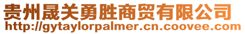 貴州晟關(guān)勇勝商貿(mào)有限公司
