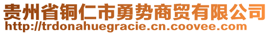 貴州省銅仁市勇勢商貿有限公司