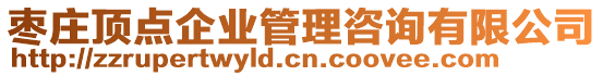 棗莊頂點企業(yè)管理咨詢有限公司