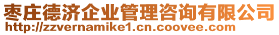 棗莊德濟企業管理咨詢有限公司