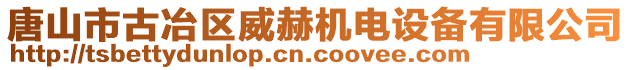 唐山市古冶區(qū)威赫機電設(shè)備有限公司