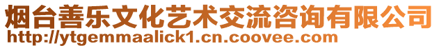 煙臺善樂文化藝術交流咨詢有限公司