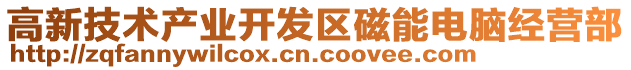 高新技術產業開發區磁能電腦經營部