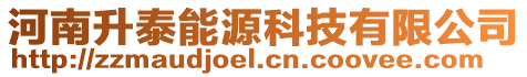 河南升泰能源科技有限公司