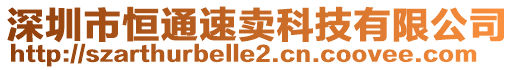 深圳市恒通速賣科技有限公司