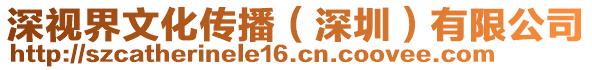 深視界文化傳播(深圳)有限公司