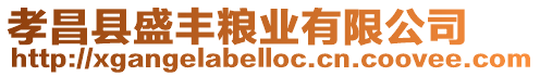 孝昌縣盛豐糧業有限公司