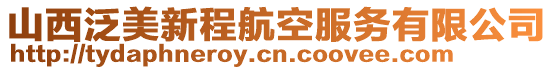 山西泛美新程航空服務有限公司