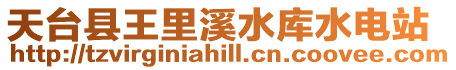 天臺縣王里溪水庫水電站