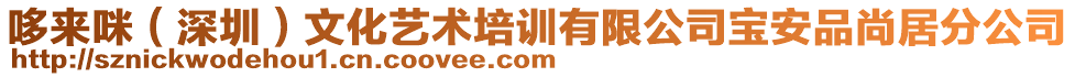 哆來咪（深圳）文化藝術培訓有限公司寶安品尚居分公司