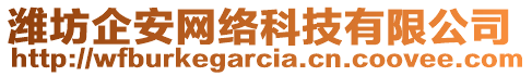 濰坊企安網(wǎng)絡科技有限公司