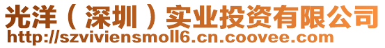 光洋（深圳）實業投資有限公司