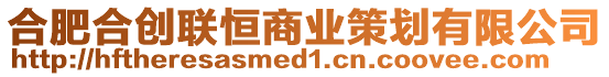 合肥合創(chuàng)聯(lián)恒商業(yè)策劃有限公司