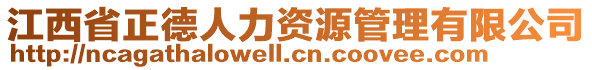 江西省正德人力資源管理有限公司