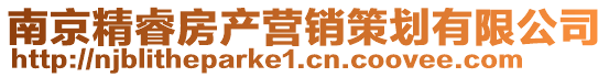 南京精睿房產營銷策劃有限公司