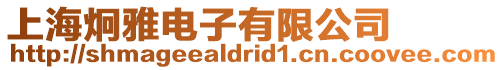 上海炯雅電子有限公司