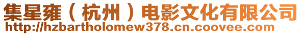 集星雍（杭州）電影文化有限公司