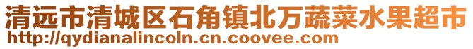 清遠市清城區石角鎮北萬蔬菜水果超市