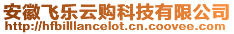 安徽飛樂云購科技有限公司