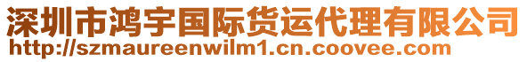 深圳市鴻宇國際貨運代理有限公司