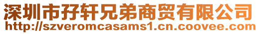 深圳市孖軒兄弟商貿有限公司
