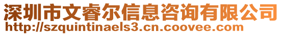 深圳市文睿爾信息咨詢有限公司