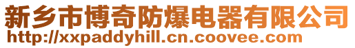 新鄉市博奇防爆電器有限公司