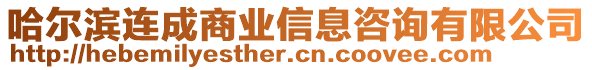 哈爾濱連成商業(yè)信息咨詢有限公司