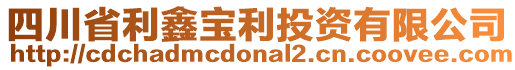 四川省利鑫寶利投資有限公司