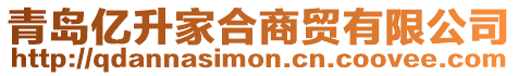 青島億升家合商貿有限公司
