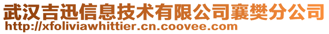 武汉吉迅信息技术有限公司襄樊分公司