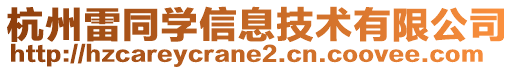 杭州雷同學(xué)信息技術(shù)有限公司