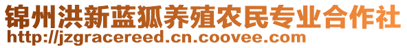 錦州洪新藍(lán)狐養(yǎng)殖農(nóng)民專業(yè)合作社