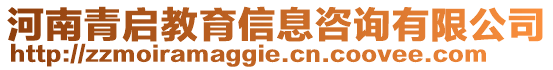 河南青啟教育信息咨詢有限公司