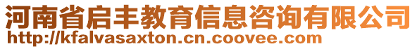 河南省啟豐教育信息咨詢有限公司