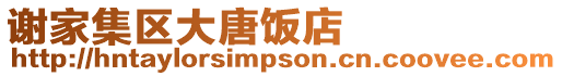 謝家集區大唐飯店