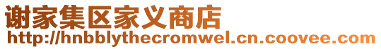 謝家集區家義商店