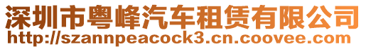 深圳市粵峰汽車租賃有限公司
